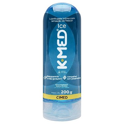 K-Med Ice Lubrificante Íntimo 200G Cimed