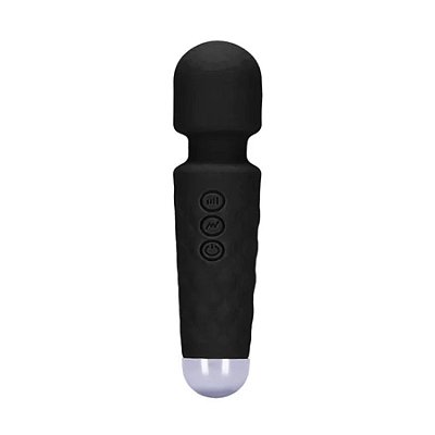 Vibrador Mini Varinha Mágica 10 vibrações Recarregável