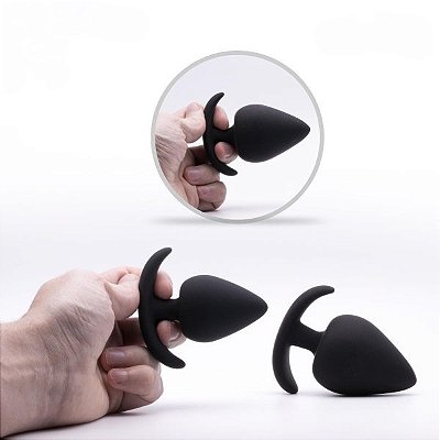 Plug Anal Silicone - Tamanho G - 8.0x4.1