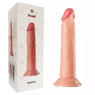 Protese Realística com ventosa 18,0 x 3,5 cm