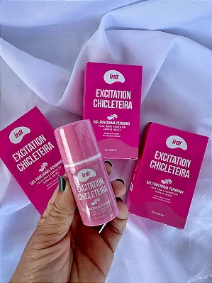 Chicleteira Excitante Feminino Comestível 17ml Intt