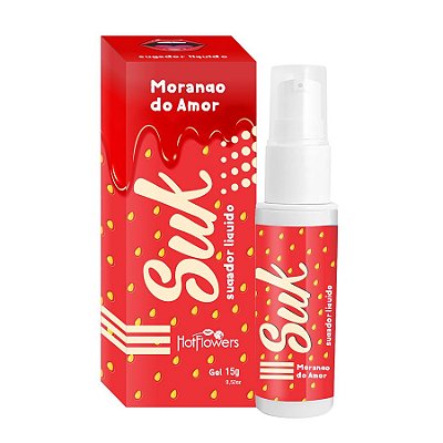 Suk Gel Sugador Líquido Beijável com Extrato de Jambu 15g Hot