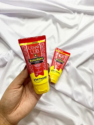 Lubrificante Love Lub Beijavel 60g Morango
