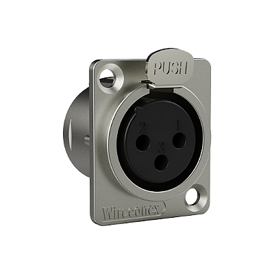 ポコ Conector XLR Painel Macho Wireconex WC 1033 - Leão Cabos
