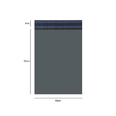 Envelope Plástico De Segurança Para Transporte 19x25 Eco