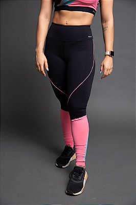 Calça Legging Fitness Capri Feminino ROMA Básica - Roupas Fitness - Roma  Fitness