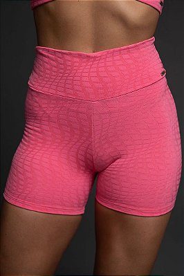 Shorts Balance Feminino Levanta Bumbum Roma Rosa