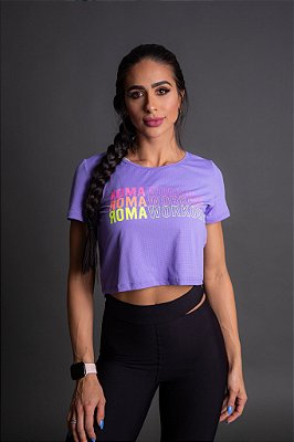Cropped Dry fit Roma Workout  Lilas