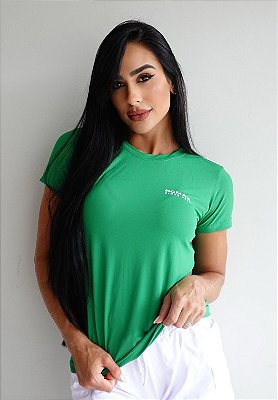 Camiseta Feminina Priority - Verde