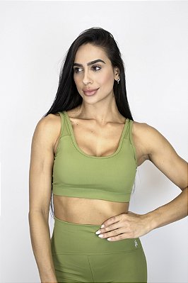 Top Básico Compress - Verde