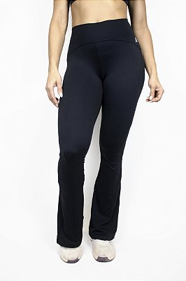 Legging Flare Arco - Preto