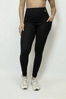 Legging Básica com Bolso - Preta