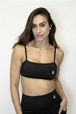 Top Alcinha Run - Preto