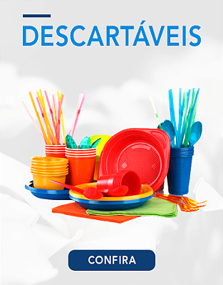 Mini banner- Descartáveis