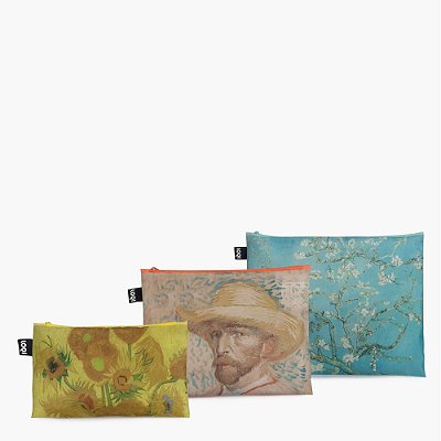 Bolsa LOQI x Van Gogh Museum, flores de Vincent azul - Van Gogh Museum shop