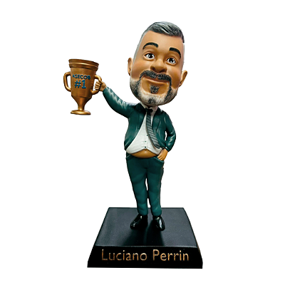 Escultura Impressão 3D em Resina e Pintura Manual