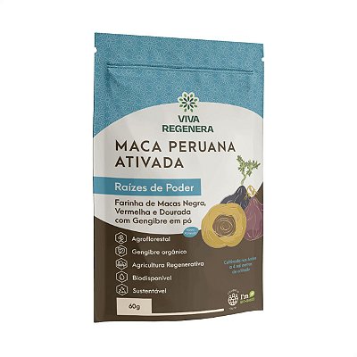 Maca Peruana Ativada 60g Viva Regenera