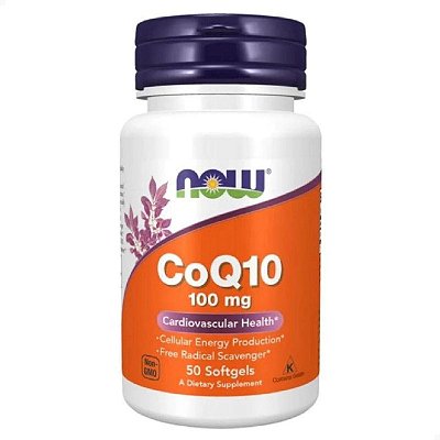 CoQ10 100mg 50 caps Now Foods