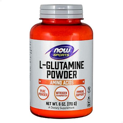 L-Glutamina em Pó 170g Now Sports