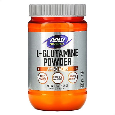 L-Glutamina em pó 454g Now Sports