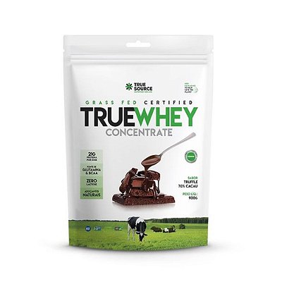 True Whey Concentrate Truffle 70% Cacau 900g True Source