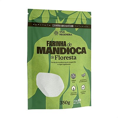 Farinha De Mandioca Da Floresta Viva Regenera 350 G