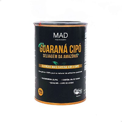 Guaraná Cipó Orgânico da Amazônia MAD 180g