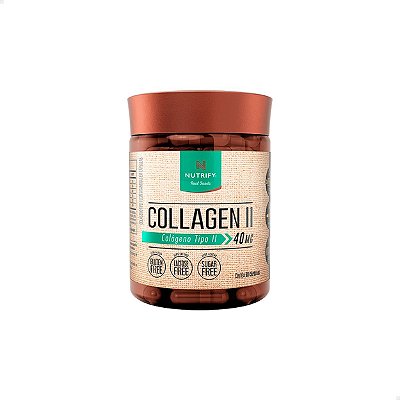 Collagen II Colágeno 40mg 60 caps Nutrify