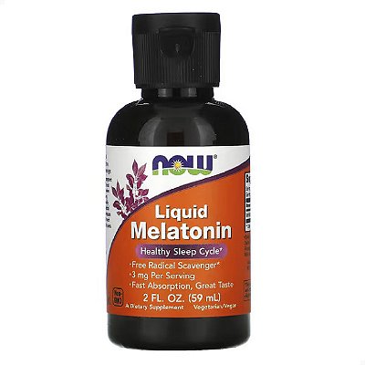 Melatonina Líquida 59ml Now Foods