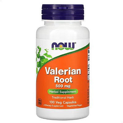 Valerian Root 500mg Calmante Natural 100 veg caps Now Foods