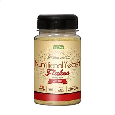 Levedura Nutricional em Flocos Natural 100g Veganway