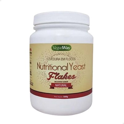 Levedura Nutricional em Flocos Natural 500g Veganway