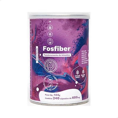 Fosfiber Funcionamento do Intestino 240 caps Ocean Drop