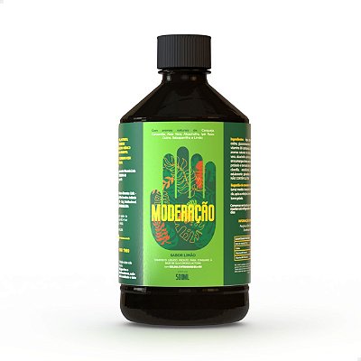 Detox Natural Ervas e Vitaminas Imunidade Limão 500ml Moderação