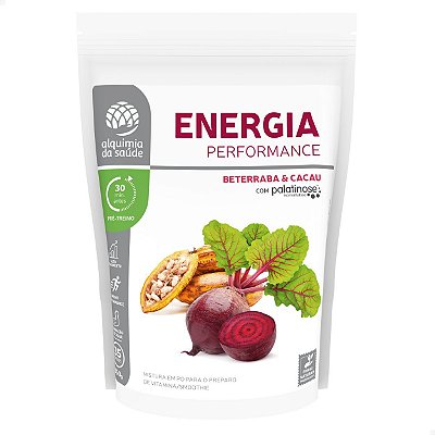 Energia Performance Beterraba e Cacau 350gr Alquimia da Saúde