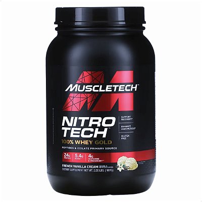 Whey Gold Nitrotech 907g Muscletech