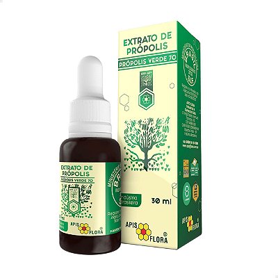 Extrato de Própolis Verde 70 Alta Concentração 30ml Apis Flora