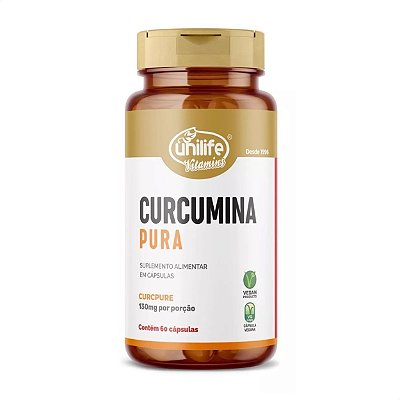 Curcumina Pura 130mg 60caps Unilife