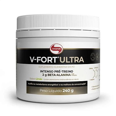 V-Fort Ultra Intenso Pré Treino 240g Vitafor