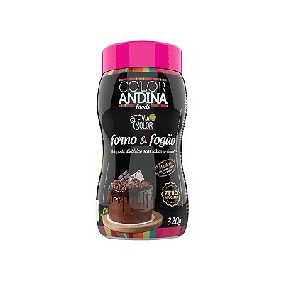 Adoçante Culinário Stevia Forno e Fogão 320g Color Andina