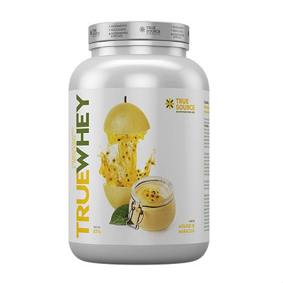 True Whey Protein Mousse de Maracujá 837g True Source