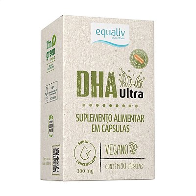 DHA Ultra Vegano 300mg 30 caps Equaliv