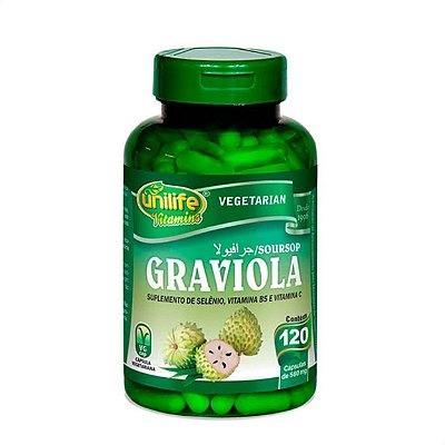Graviola 500mg 120caps Unilife