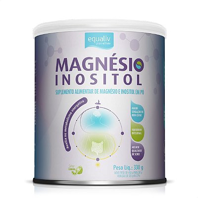 Magnésio Inositol Limão 330g Equaliv