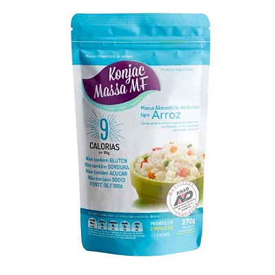 Konjac Massa MF Tipo Arroz 270g