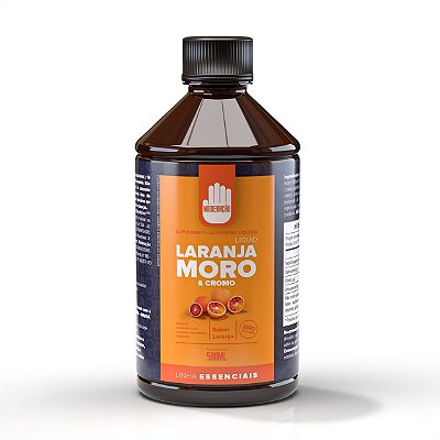 Laranja Moro e Cromo Sabor Laranja 500ml Moderação