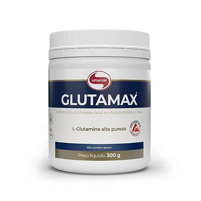 Glutamax Glutamina Pura e Isolada 300g Vitafor