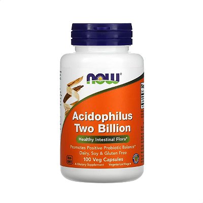 Acidophilus Two Billion 100 veg caps Now Foods