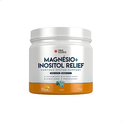 Magnésio Inositol Relief 1.0 Limonada 350g True Source