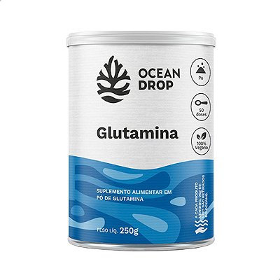 Glutamina Pura 250g Ocean Drop